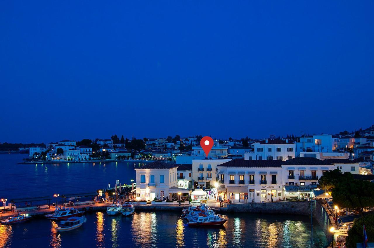 Alexandris Hotel Spetses Town Bagian luar foto