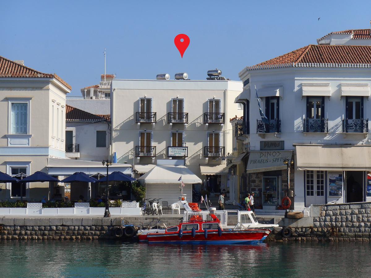 Alexandris Hotel Spetses Town Bagian luar foto